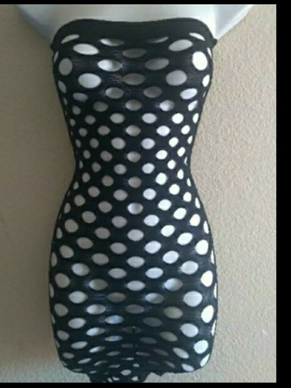 Thigh High Mini Dress-OS